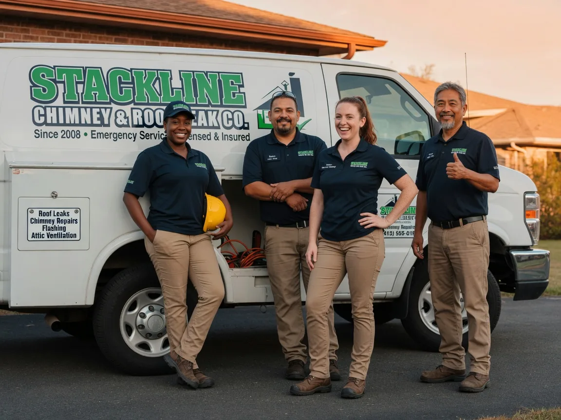 Chimney flashing repair company in Trenton, GA